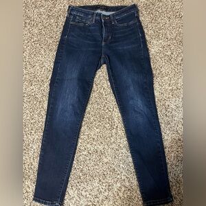 Banana Republic Women's Deep Blue Curvy Skinny Jeans